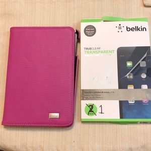 iPads Mini case & screen cover